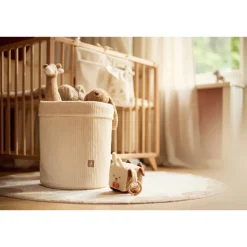 Panier de rangement 35 x 30 cm cloudy rib oatmeal
