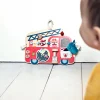 Panneau d'activités camion de pompier