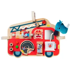 Panneau d'activités camion de pompier
