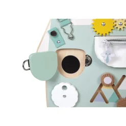 Panneau d'activités en bois busy board ourson pure