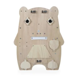 Panneau d'activités en bois busy board ourson pure