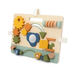 Panneau d'activités en bois - mrs. elephant