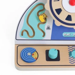 Panneau d'activités en bois tableau de bord bateau