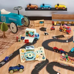 Panneau d'activités en bois tableau de bord voiture