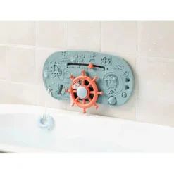 Panneau d'activités pour le bain bateau pirate