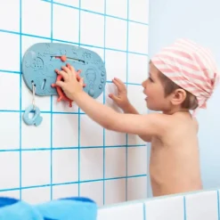 Panneau d'activités pour le bain bateau pirate