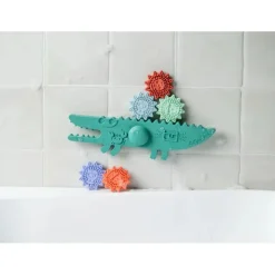 Panneau de bain jeu d'équilibre balancier crocodile