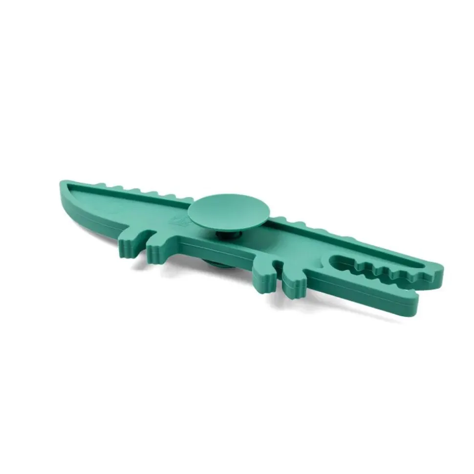 Panneau de bain jeu d'équilibre balancier crocodile