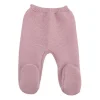 Pantalon maille 0/1 mois rose