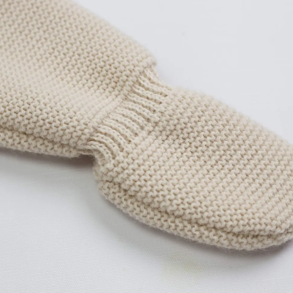 Pantalon maille 0/1 mois sable