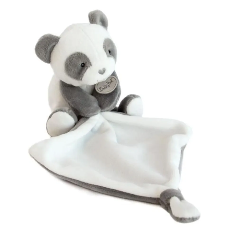 Pantin avec doudou mon petit panda
