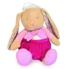 Pantin lapin poupi rose