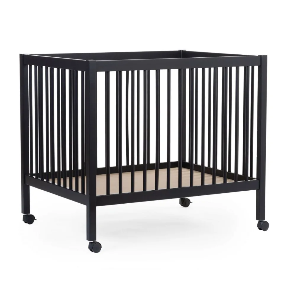 Parc bébé 97 hêtre noir - 75 x 95 cm