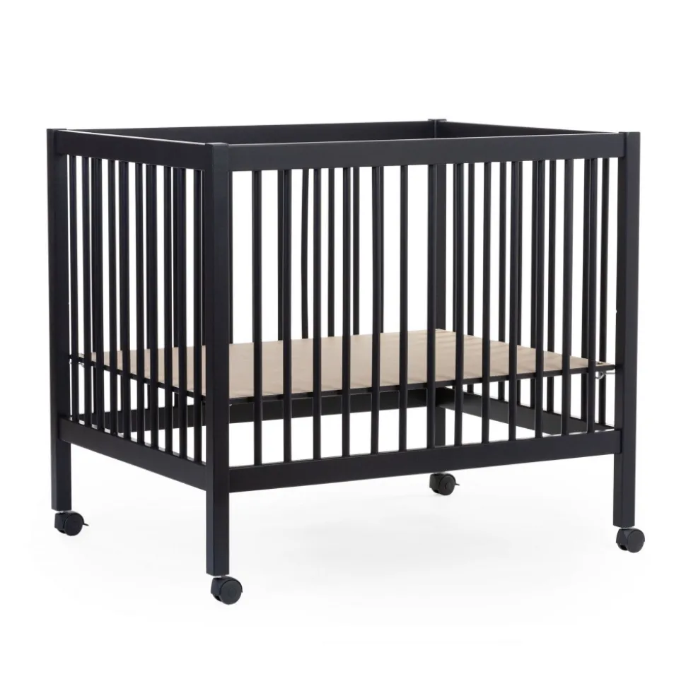 Parc bébé 97 hêtre noir - 75 x 95 cm