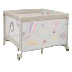 Parc bébé mille plus 100x100 cm pliable avec matelas grey beige