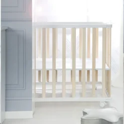 Parc bébé pliable 74 x 100 cm naturel