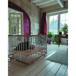 Parc bébé pliant carré gaby avec plancher réglable hybride vert mint