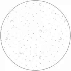 Parc bébé 75 x 100 cm blanc et tapis de parc sternenzauber