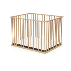 Parc bébé 70x100 cm webaby hêtre verni
