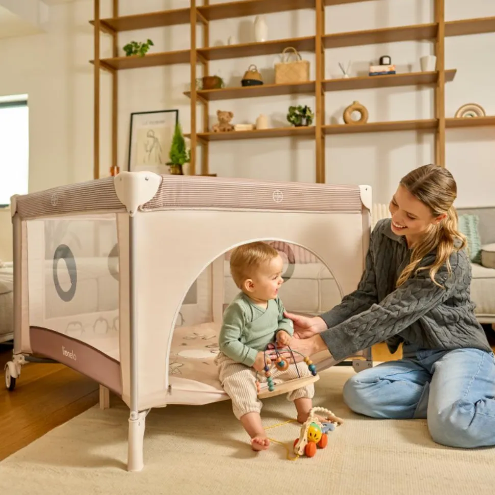 Parc bonnie 100 x 100 cm beige sand