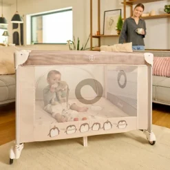 Parc bonnie 100 x 100 cm beige sand