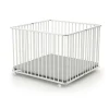 Parc pliant webaby blanc et gris 100x100