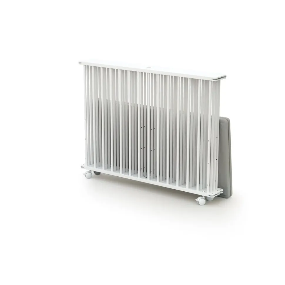 Parc pliant webaby blanc et gris 100x100