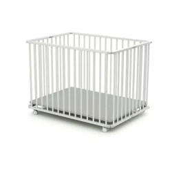 Parc pliant webaby blanc et gris 70x100