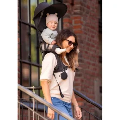 Pare soleil pour porte bébé d'épaule g5 black