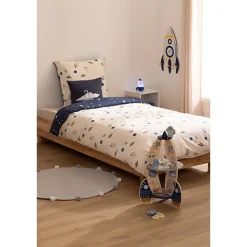 Parure de lit enfant espace 140x200 cm