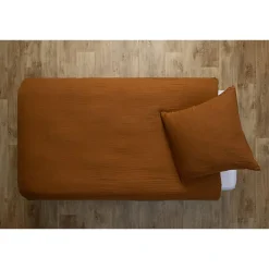 Parure de lit enfant 140x200 cm noisette