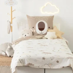 Parure de lit enfant 140x200 cm ours