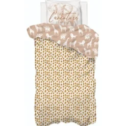 Parure de lit enfant 140x200 cm savane