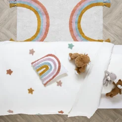 Parure de lit enfant 140x200 cm étoile