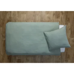 Parure de lit enfant 140x200 cm vert