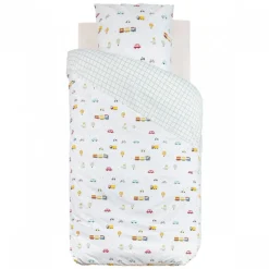 Parure de lit enfant 140x200 cm voiture