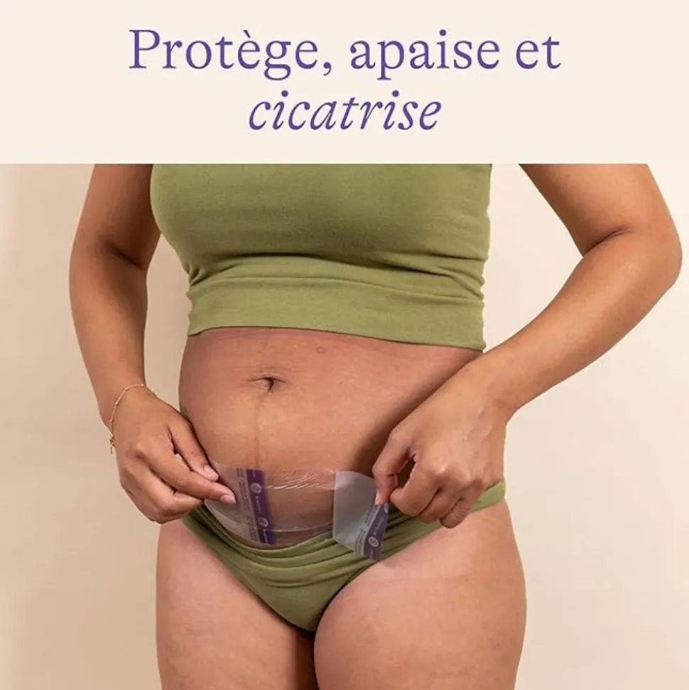Patch hydrogel pour césarienne