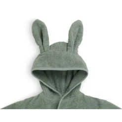 Peignoir enfant éponge 3-4 ans ash green