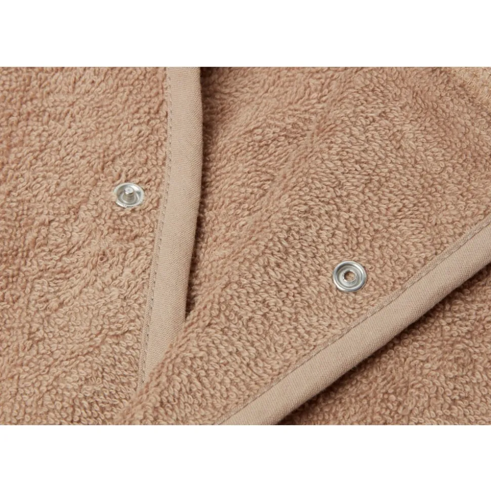 Peignoir enfant éponge 3-4 ans biscuit