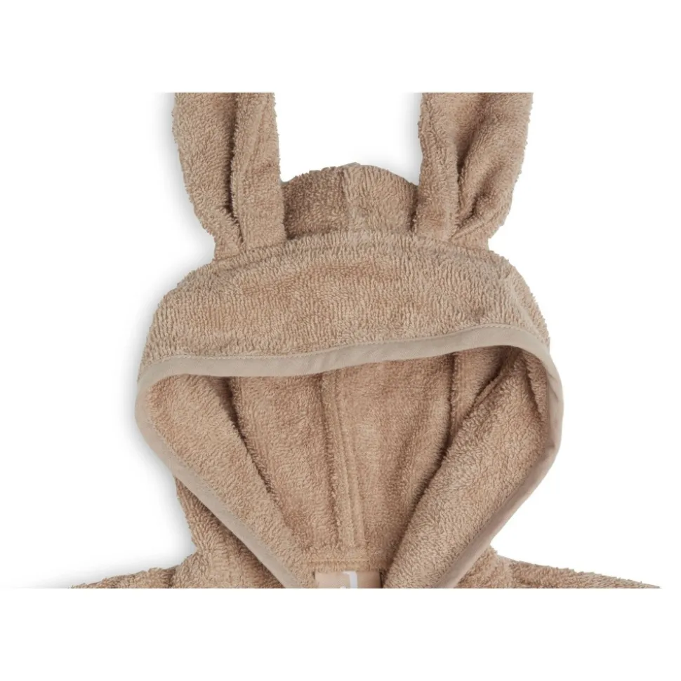 Peignoir enfant éponge 3-4 ans biscuit