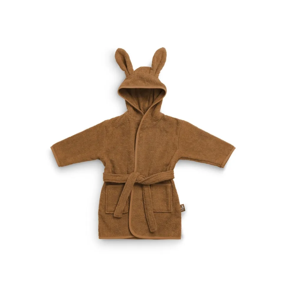 Peignoir enfant éponge 1-2 ans caramel