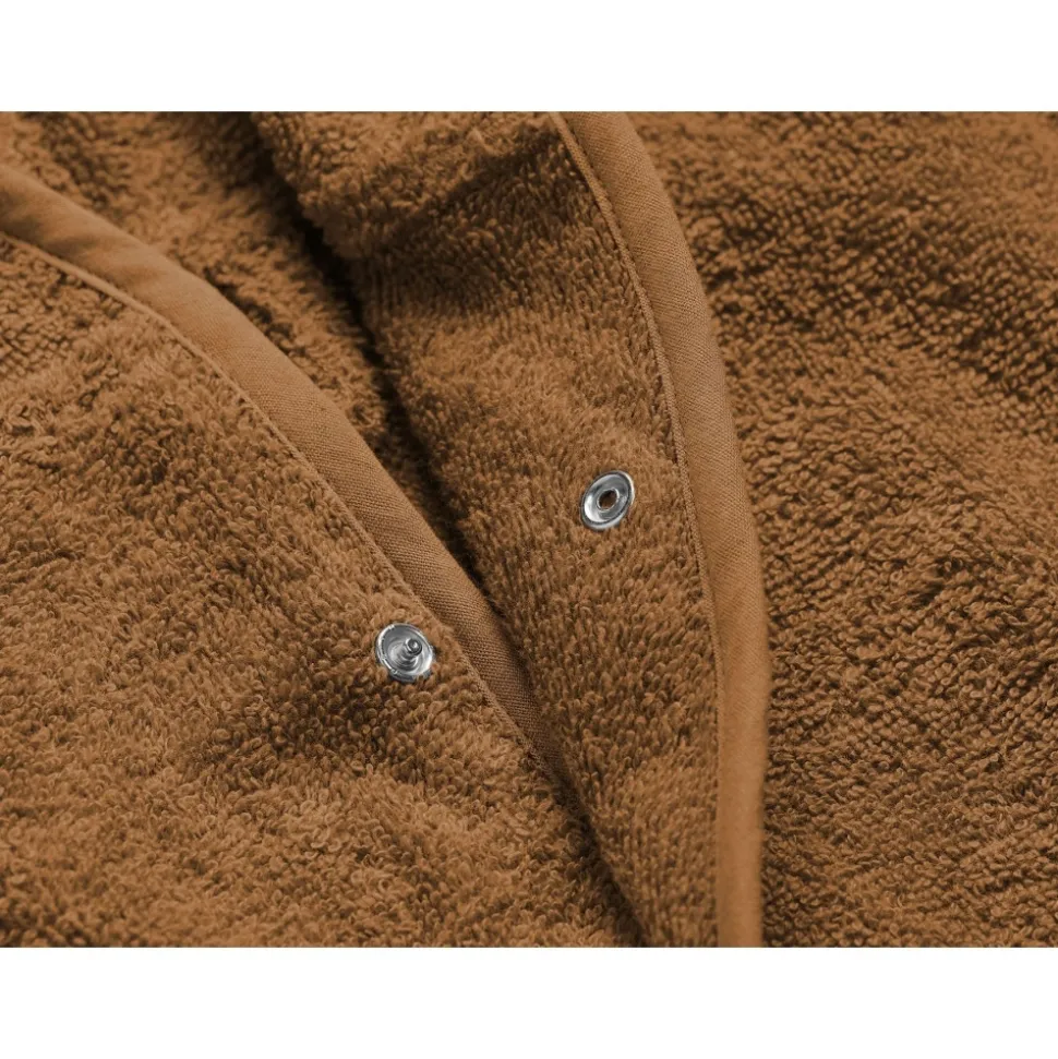 Peignoir enfant éponge 1-2 ans caramel
