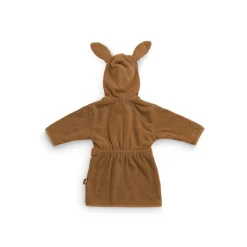 Peignoir enfant éponge 1-2 ans caramel