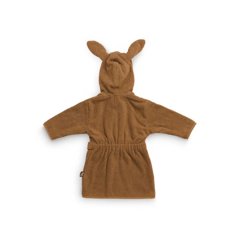 Peignoir enfant éponge 1-2 ans caramel