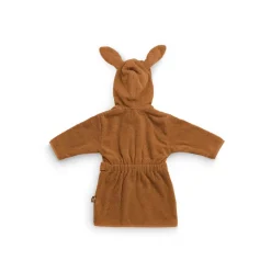 Peignoir enfant éponge 3-4 ans caramel