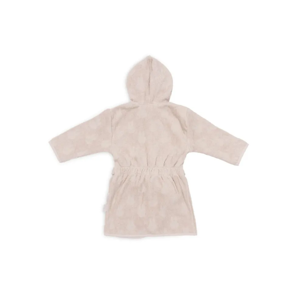 Peignoir enfant éponge 3-4 ans miffy jacquard nougat