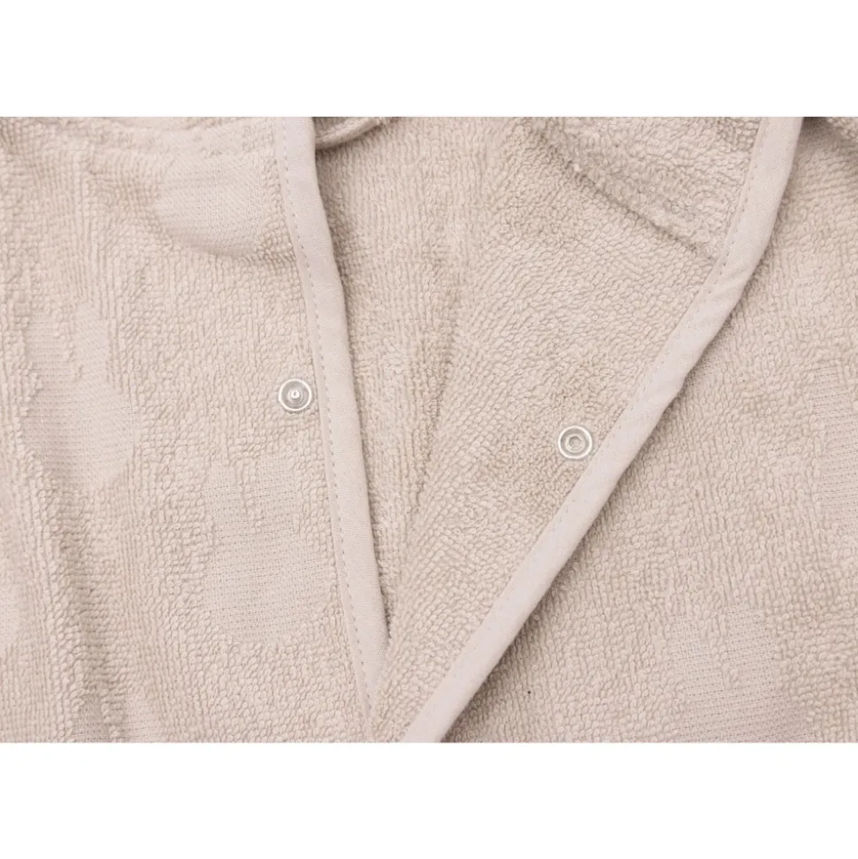 Peignoir enfant éponge 3-4 ans miffy jacquard nougat