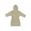 Peignoir enfant éponge 3-4 ans miffy jacquard olive