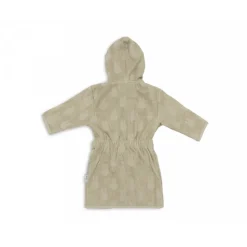 Peignoir enfant éponge 3-4 ans miffy jacquard olive