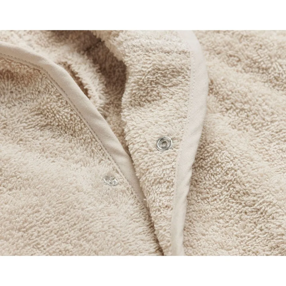 Peignoir enfant éponge 3-4 ans nougat